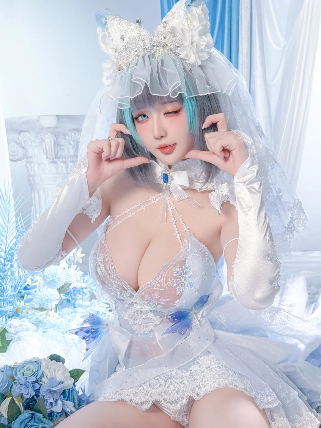 Hoshi no Chichi - Azur Lane · Cheshire (44 photos) - Xing Zhi Chi Chi (星之迟迟) - Photo 34 of 44