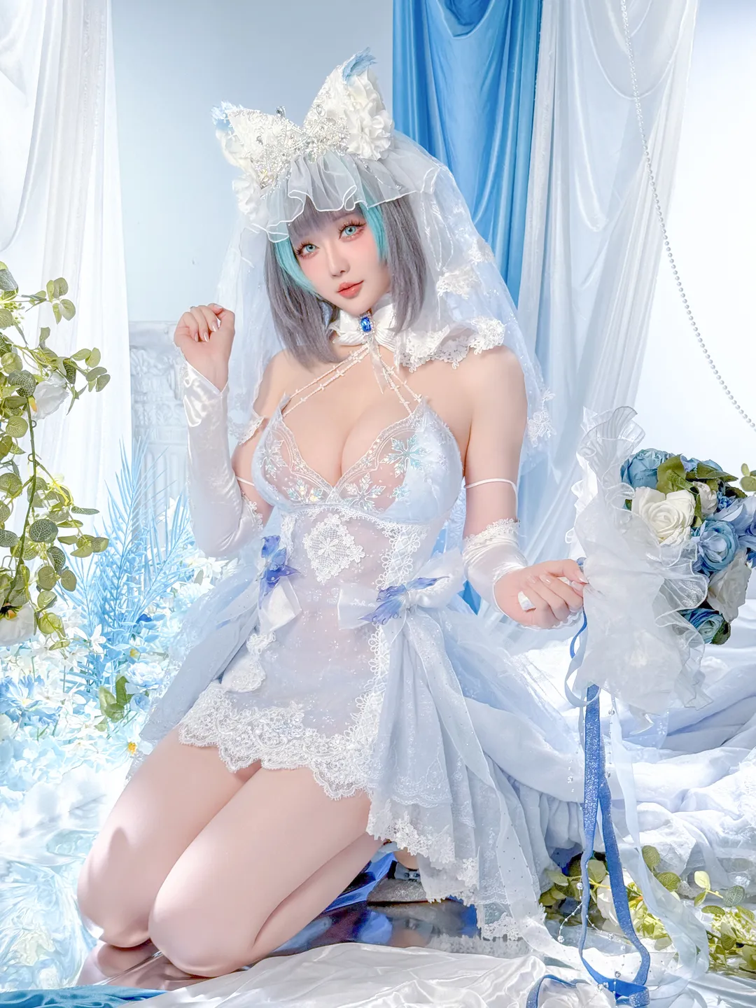 Hoshi no Chichi - Azur Lane · Cheshire (44 photos) - Xing Zhi Chi Chi (星之迟迟) - Photo 38 of 44