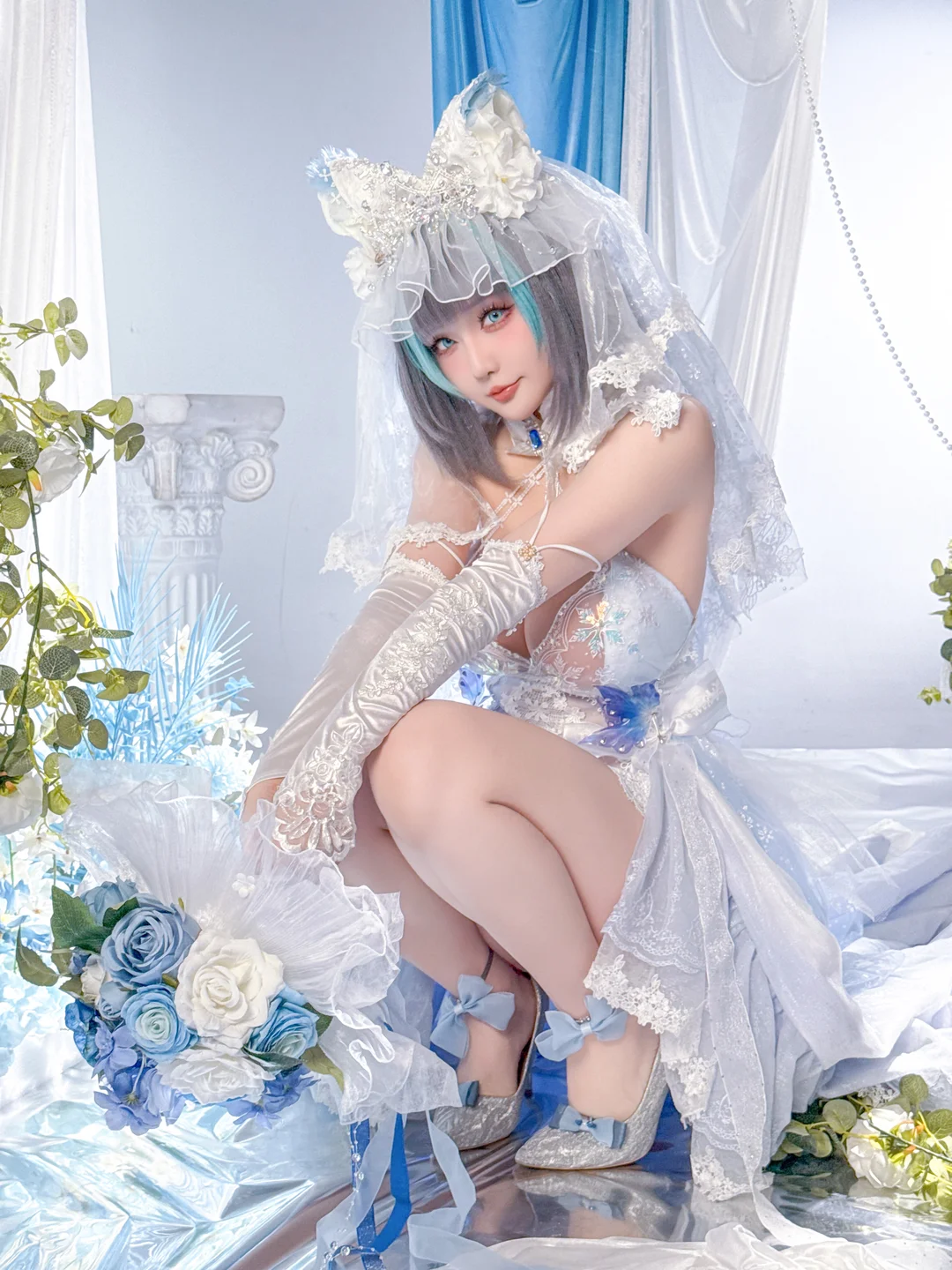 Hoshi no Chichi - Azur Lane · Cheshire (44 photos) - Xing Zhi Chi Chi (星之迟迟) - Photo 40 of 44