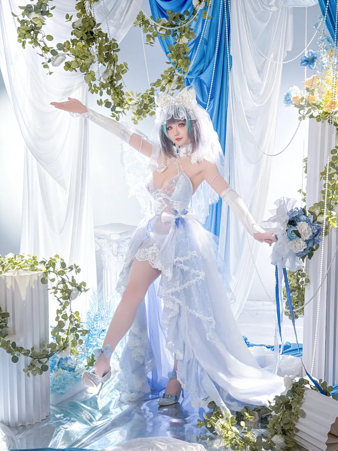 Hoshi no Chichi - Azur Lane · Cheshire (44 photos) - Xing Zhi Chi Chi (星之迟迟) - Photo 42 of 44