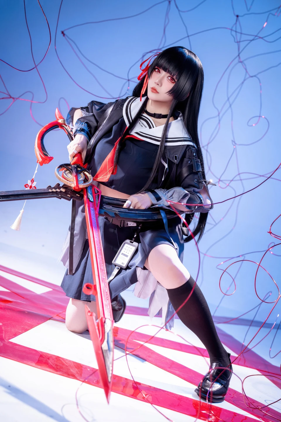 Hoshi no Chidokei - April 2026 Plan Wuthering Waves Senka JK (64 photos) - Xing Zhi Chi Chi (星之迟迟) - Photo 4 of 64