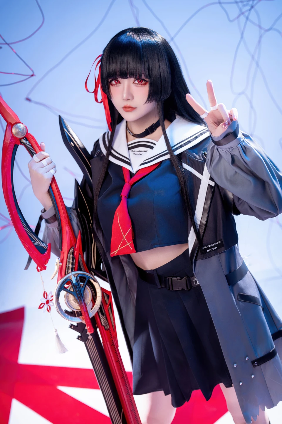 Hoshi no Chidokei - April 2026 Plan Wuthering Waves Senka JK (64 photos) - Xing Zhi Chi Chi (星之迟迟) - Photo 7 of 64