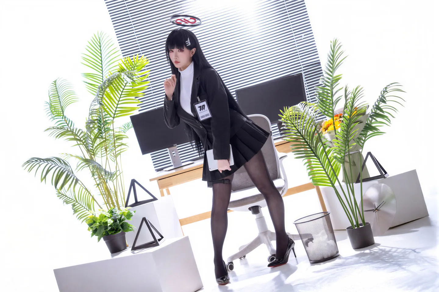 Coser@Xing Zhi Chi Chi July 2026 Plan A Blue Archive Shioduki Rio Original Skin Doujin (99 photos) - Xing Zhi Chi Chi (星之迟迟) - Photo 1 of 98