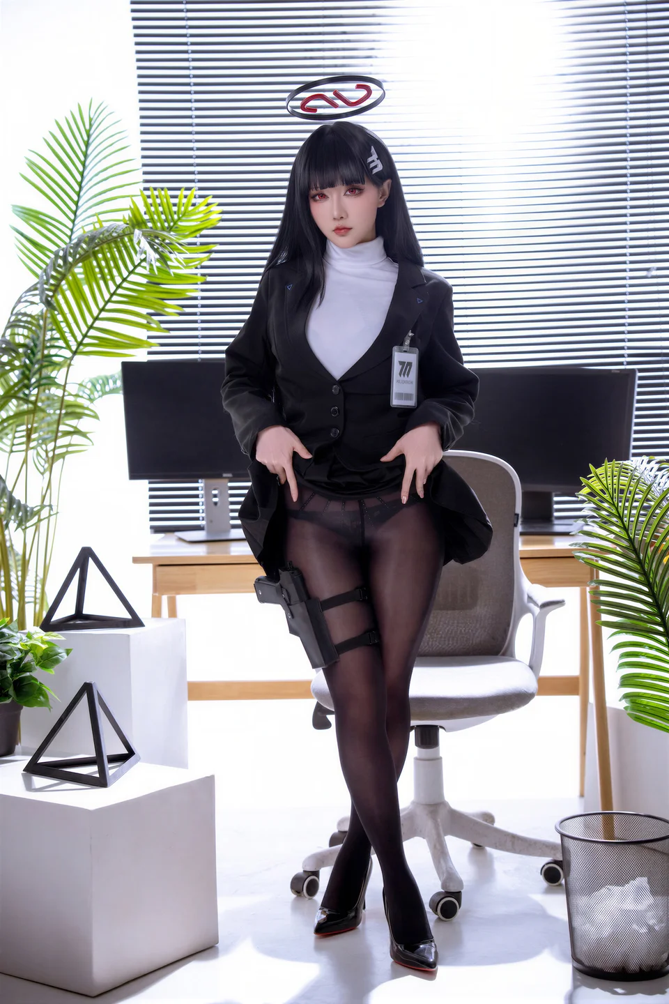 Coser@Xing Zhi Chi Chi July 2026 Plan A Blue Archive Shioduki Rio Original Skin Doujin (99 photos) - Xing Zhi Chi Chi (星之迟迟) - Photo 3 of 98