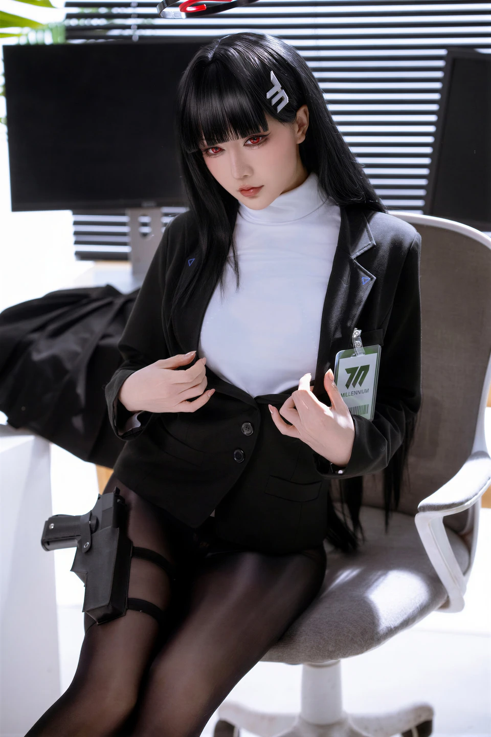 Coser@Xing Zhi Chi Chi July 2026 Plan A Blue Archive Shioduki Rio Original Skin Doujin (99 photos) - Xing Zhi Chi Chi (星之迟迟) - Photo 6 of 98
