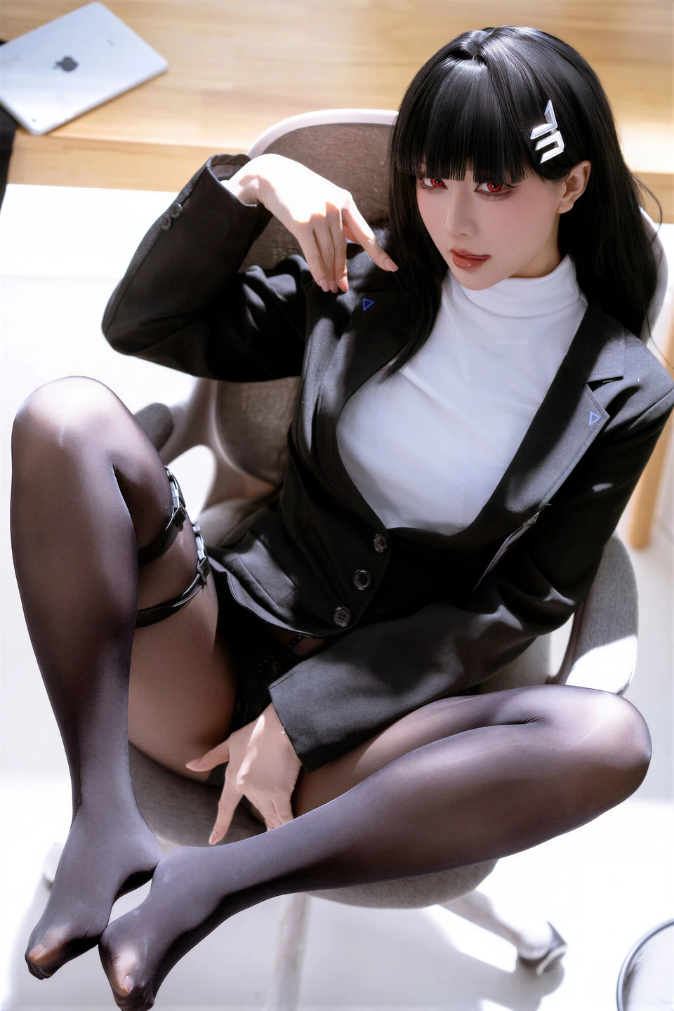 Coser@Xing Zhi Chi Chi July 2026 Plan A Blue Archive Shioduki Rio Original Skin Doujin (99 photos) - Xing Zhi Chi Chi (星之迟迟) - Photo 13 of 98