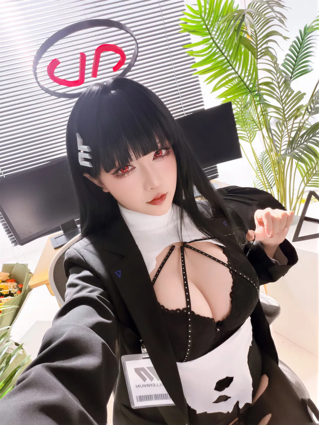Coser@Xing Zhi Chi Chi July 2026 Plan A Blue Archive Shioduki Rio Original Skin Doujin (99 photos) - Xing Zhi Chi Chi (星之迟迟) - Photo 88 of 98