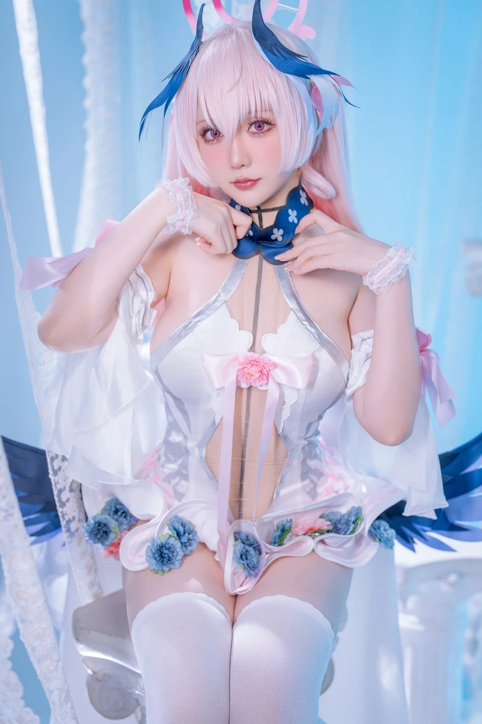 Hoshi no Chichi Chi - October 2025 Plan B - Blue Archive - Shiokaze Kurisu (47 photos) - Xing Zhi Chi Chi (星之迟迟) - Photo 2 of 47