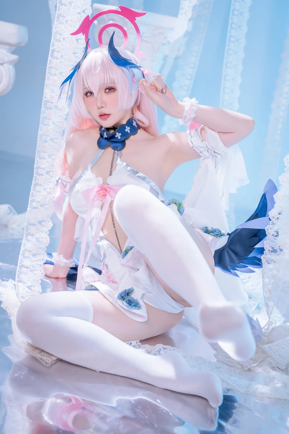 Hoshi no Chichi Chi - October 2025 Plan B - Blue Archive - Shiokaze Kurisu (47 photos) - Xing Zhi Chi Chi (星之迟迟) - Photo 8 of 47