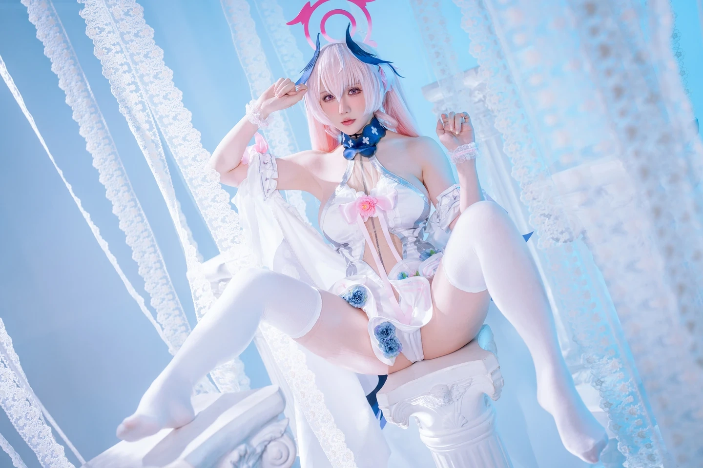 Hoshi no Chichi Chi - October 2025 Plan B - Blue Archive - Shiokaze Kurisu (47 photos) - Xing Zhi Chi Chi (星之迟迟) - Photo 23 of 47
