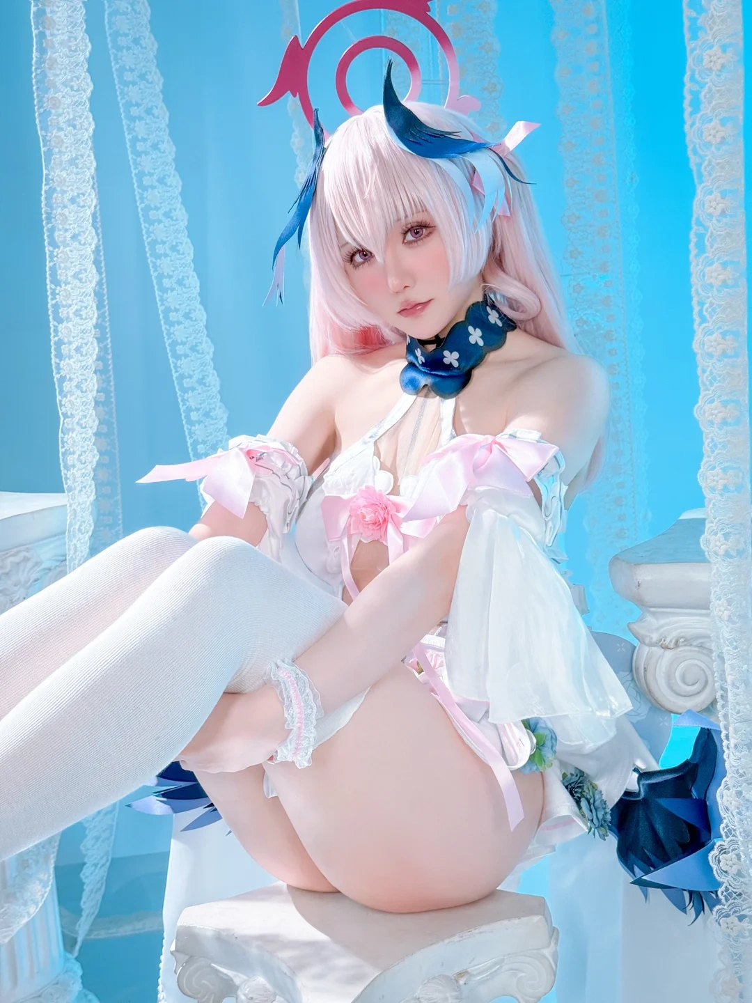 Hoshi no Chichi Chi - October 2025 Plan B - Blue Archive - Shiokaze Kurisu (47 photos) - Xing Zhi Chi Chi (星之迟迟) - Photo 44 of 47