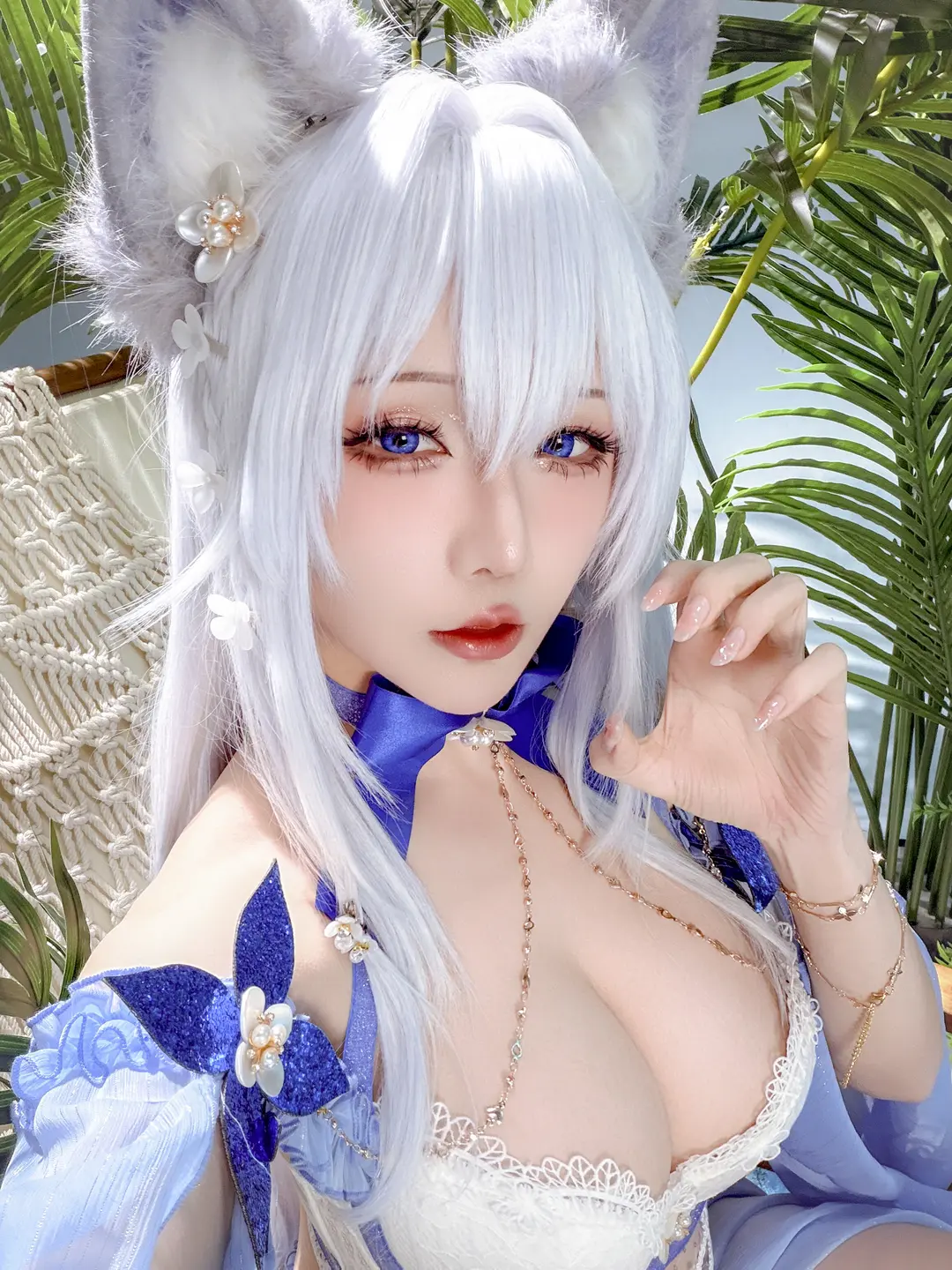 Star's Late Arrival January 2026 Plan C - Azur Lane Shiranui Swimsuit (52 photos) - Xing Zhi Chi Chi (星之迟迟) - Photo 43 of 52