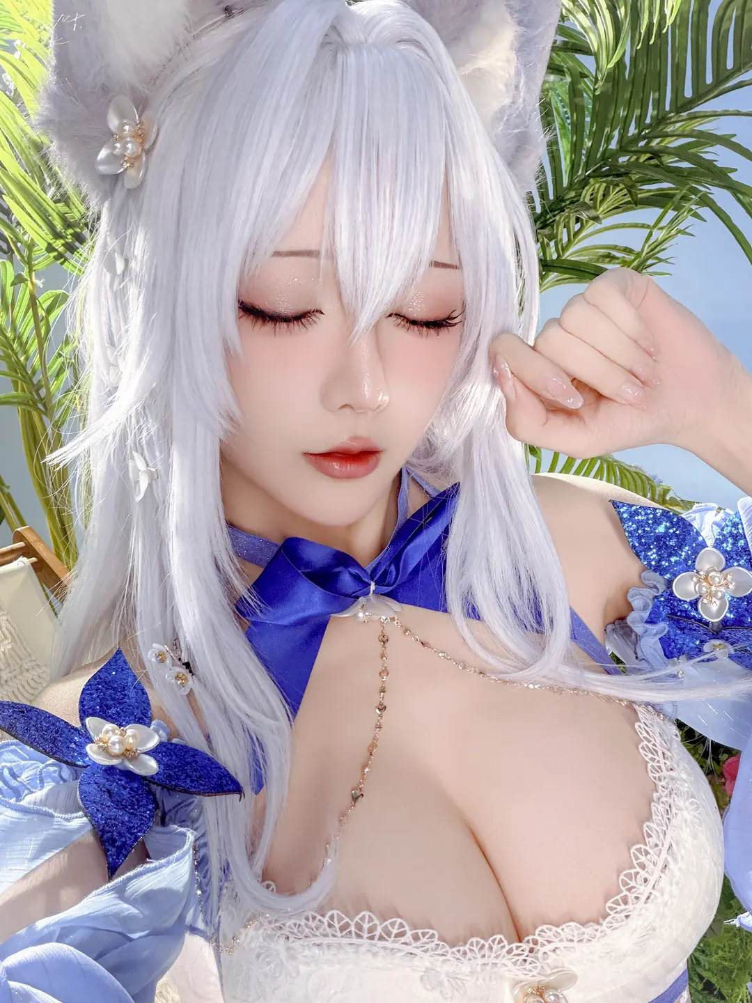 Star's Late Arrival January 2026 Plan C - Azur Lane Shiranui Swimsuit (52 photos) - Xing Zhi Chi Chi (星之迟迟) - Photo 51 of 52
