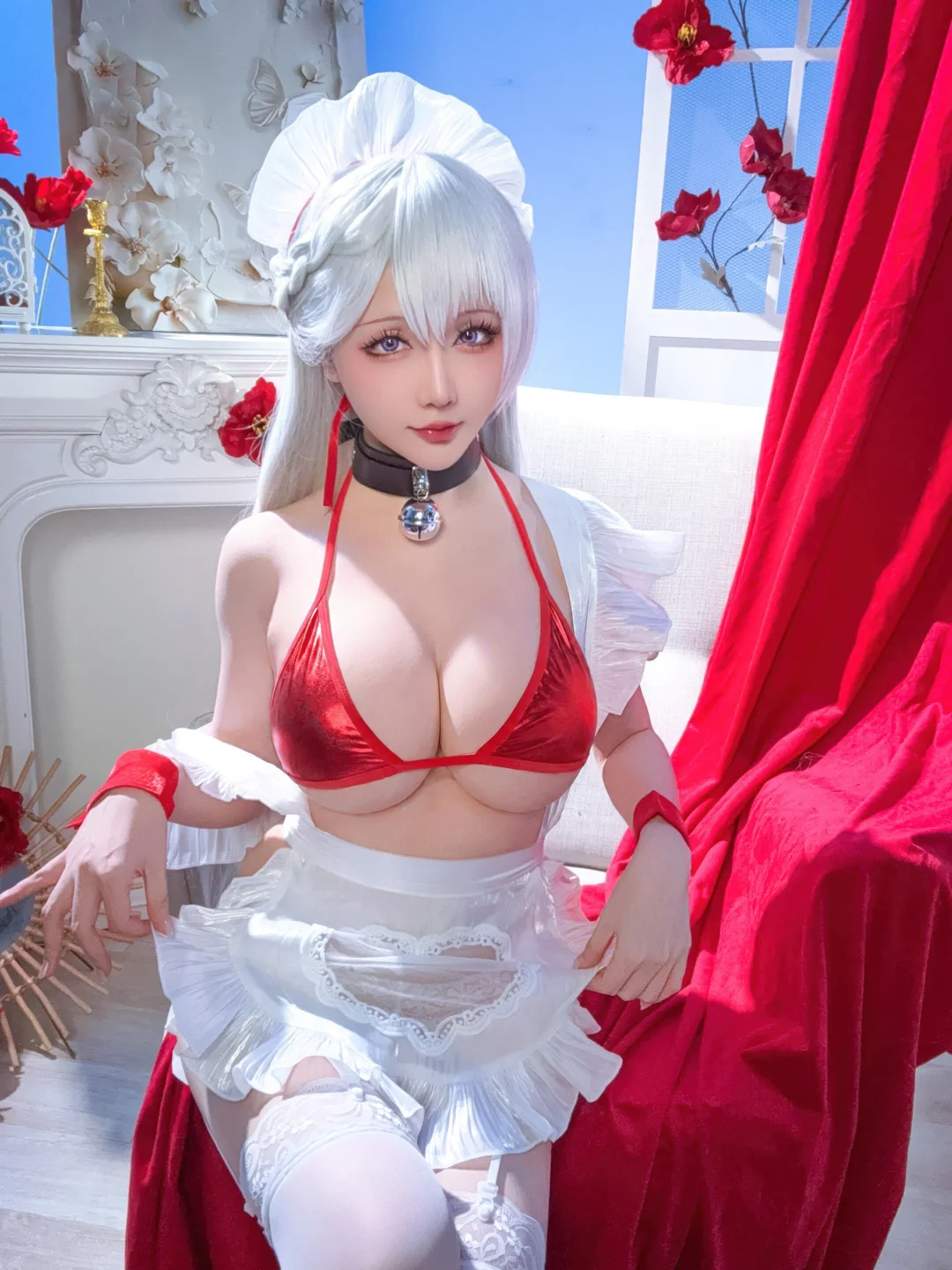 Star's Late Arrival - March 2026 Upper Edition - Azur Lane - Belfast (49 photos) - Xing Zhi Chi Chi (星之迟迟) - Photo 1 of 49