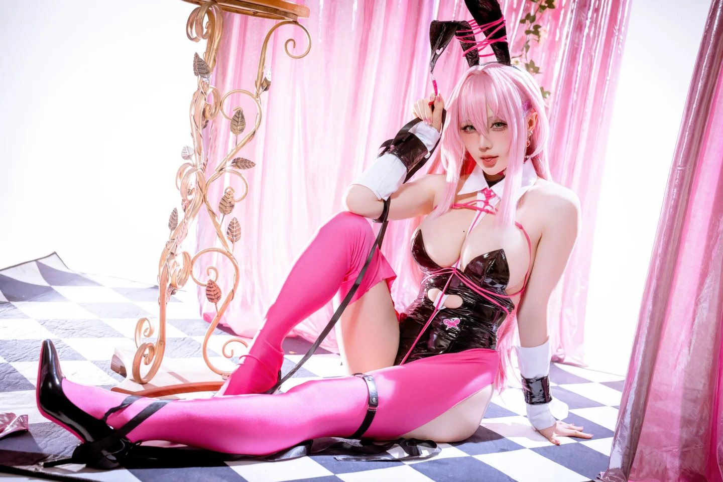 Star's Late Arrival - April 2026 Plan Goddess of Victory: NIKKE Velvet Bunny Girl (48 photos) - Xing Zhi Chi Chi (星之迟迟) - Photo 35 of 48