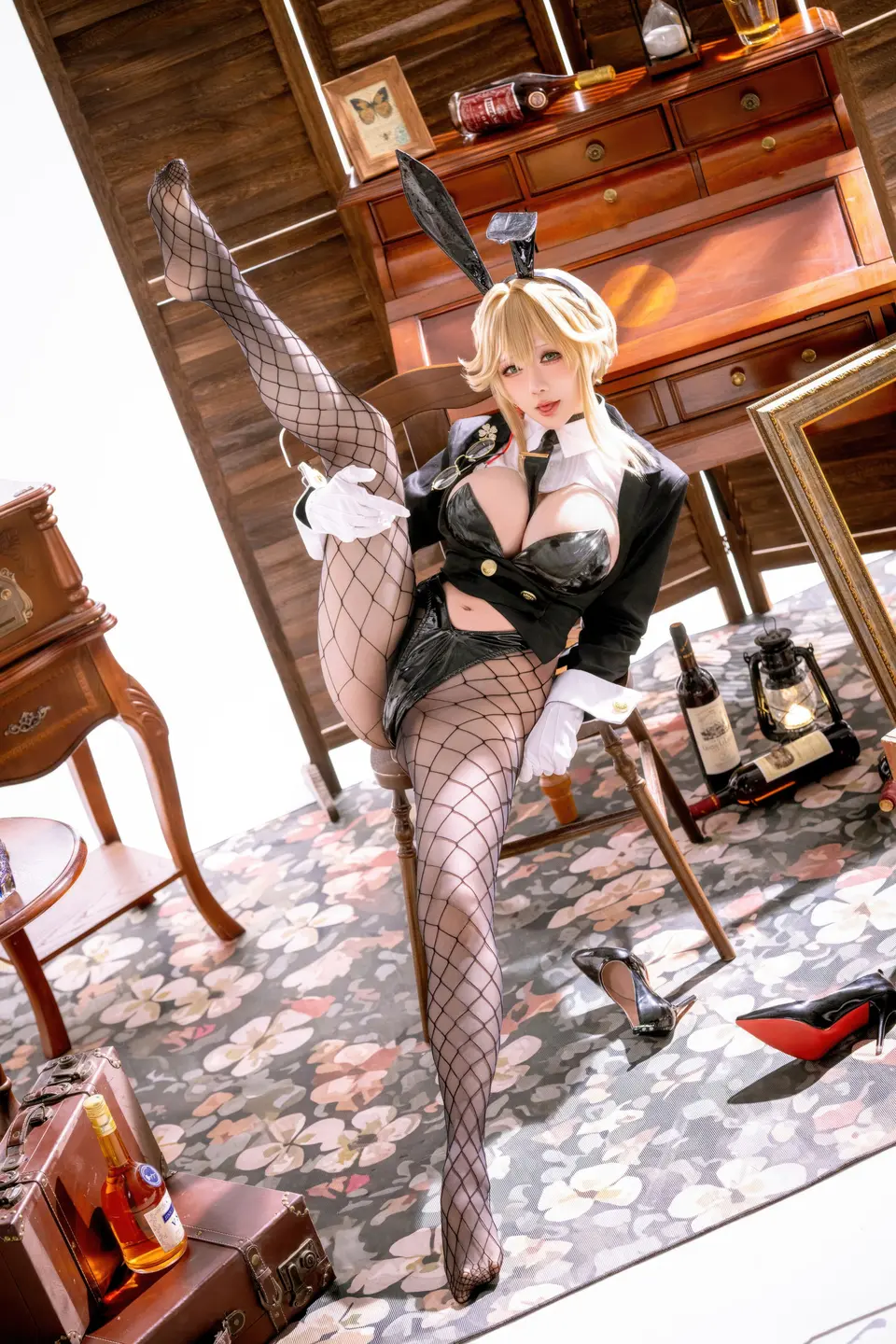 Star's Late - April 2026 Plan - Goddess of Victory: NIKKE - Alice Special Agent Bunny Girl (49 photos) - Xing Zhi Chi Chi (星之迟迟) - Photo 11 of 49
