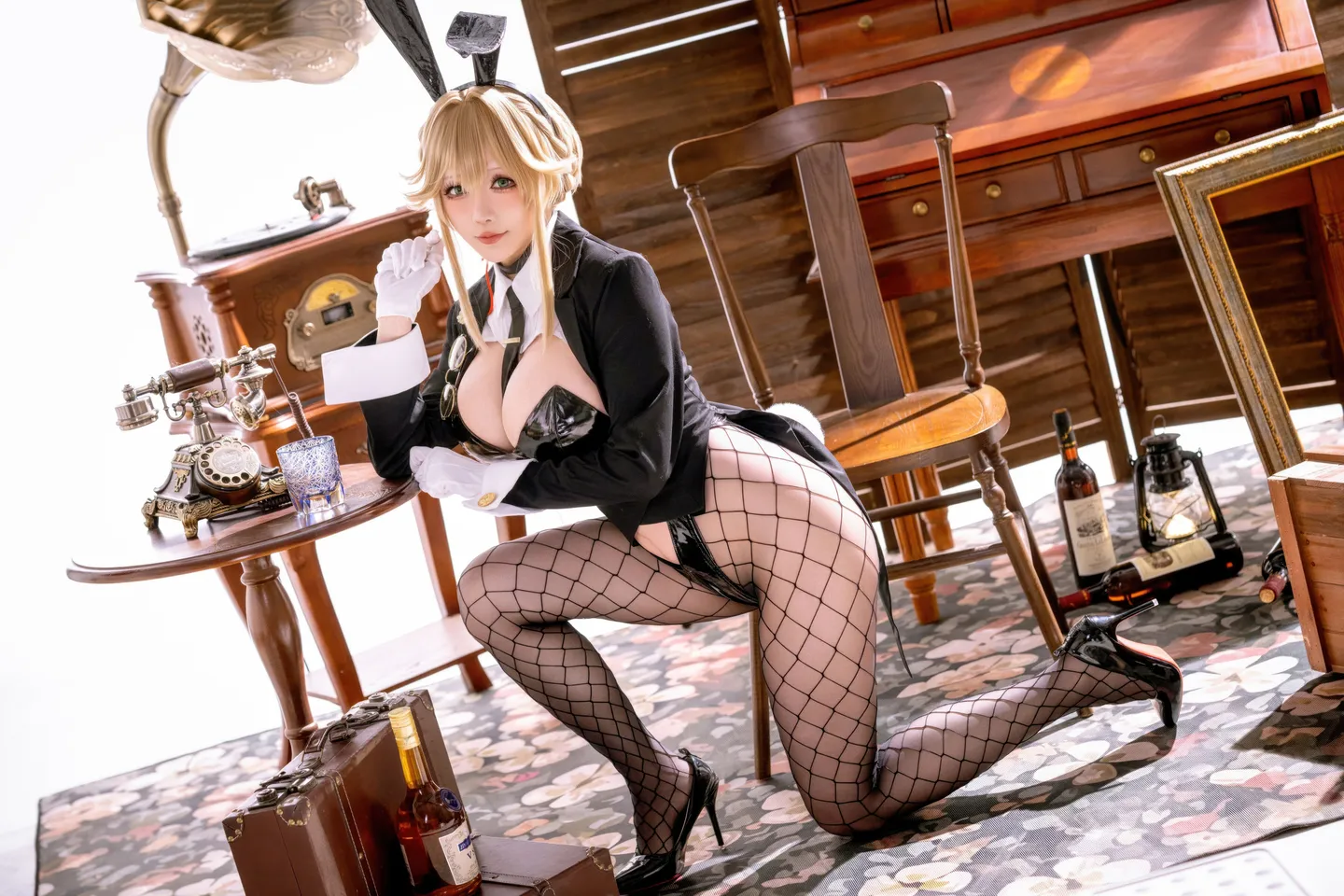Star's Late - April 2026 Plan - Goddess of Victory: NIKKE - Alice Special Agent Bunny Girl (49 photos) - Xing Zhi Chi Chi (星之迟迟) - Photo 15 of 49