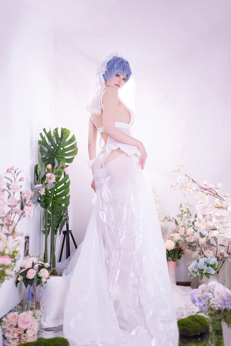 Xing Dai LuLu - No.014 Rei Ayanami Bridal (52 photos) - Xing Dai Lu Lu (星黛鹿鹿) - Photo 5 of 52