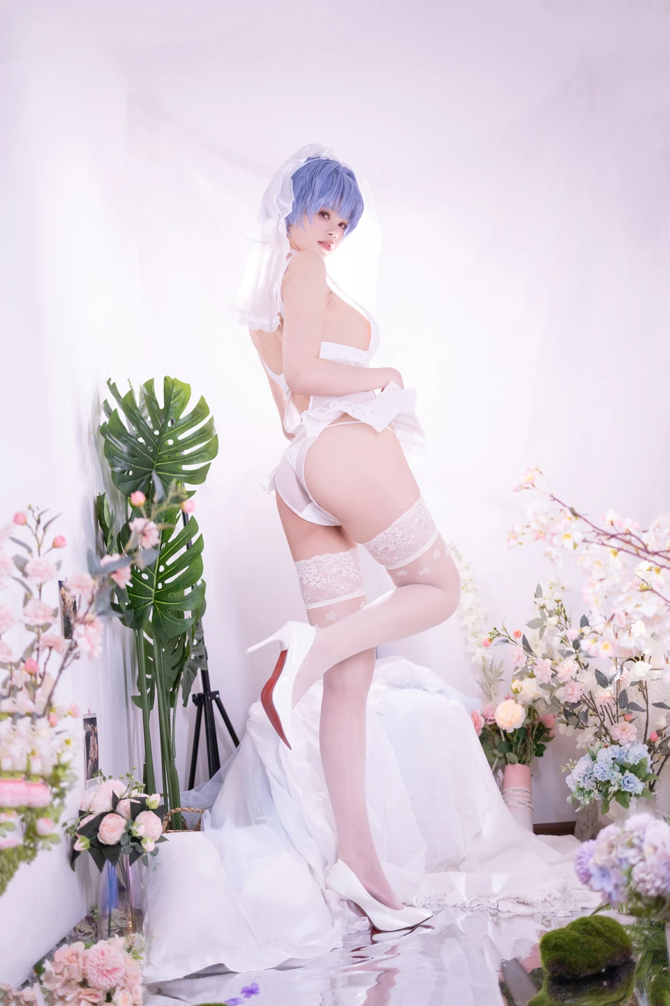 Xing Dai LuLu - No.014 Rei Ayanami Bridal (52 photos) - Xing Dai Lu Lu (星黛鹿鹿) - Photo 8 of 52