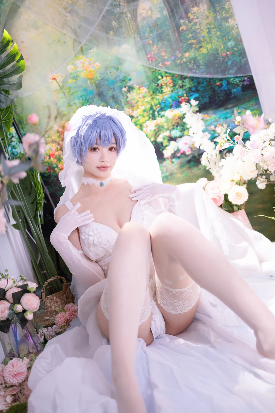Xing Dai LuLu - No.014 Rei Ayanami Bridal (52 photos) - Xing Dai Lu Lu (星黛鹿鹿) - Photo 28 of 52