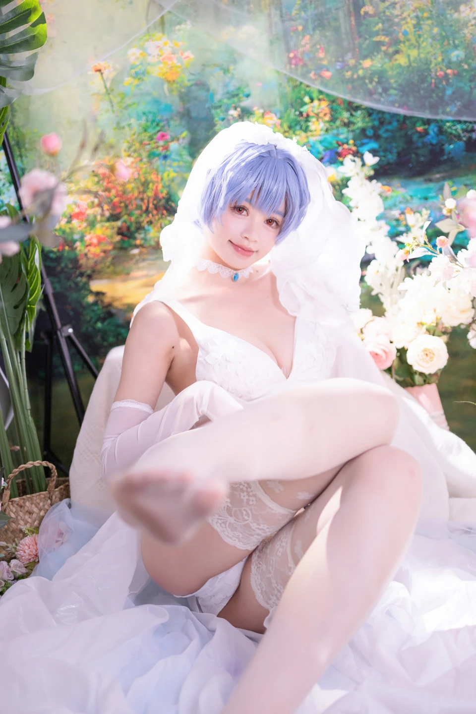 Xing Dai LuLu - No.014 Rei Ayanami Bridal (52 photos) - Xing Dai Lu Lu (星黛鹿鹿) - Photo 29 of 52