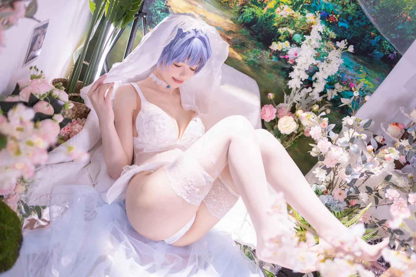 Xing Dai LuLu - No.014 Rei Ayanami Bridal (52 photos) - Xing Dai Lu Lu (星黛鹿鹿) - Photo 31 of 52