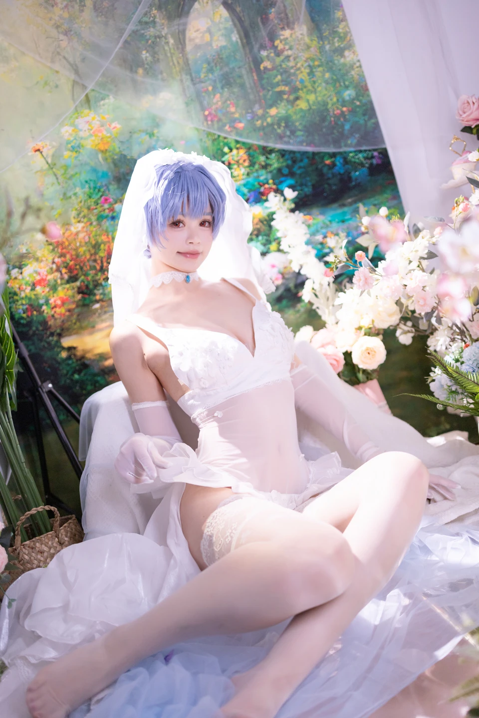 Xing Dai LuLu - No.014 Rei Ayanami Bridal (52 photos) - Xing Dai Lu Lu (星黛鹿鹿) - Photo 32 of 52