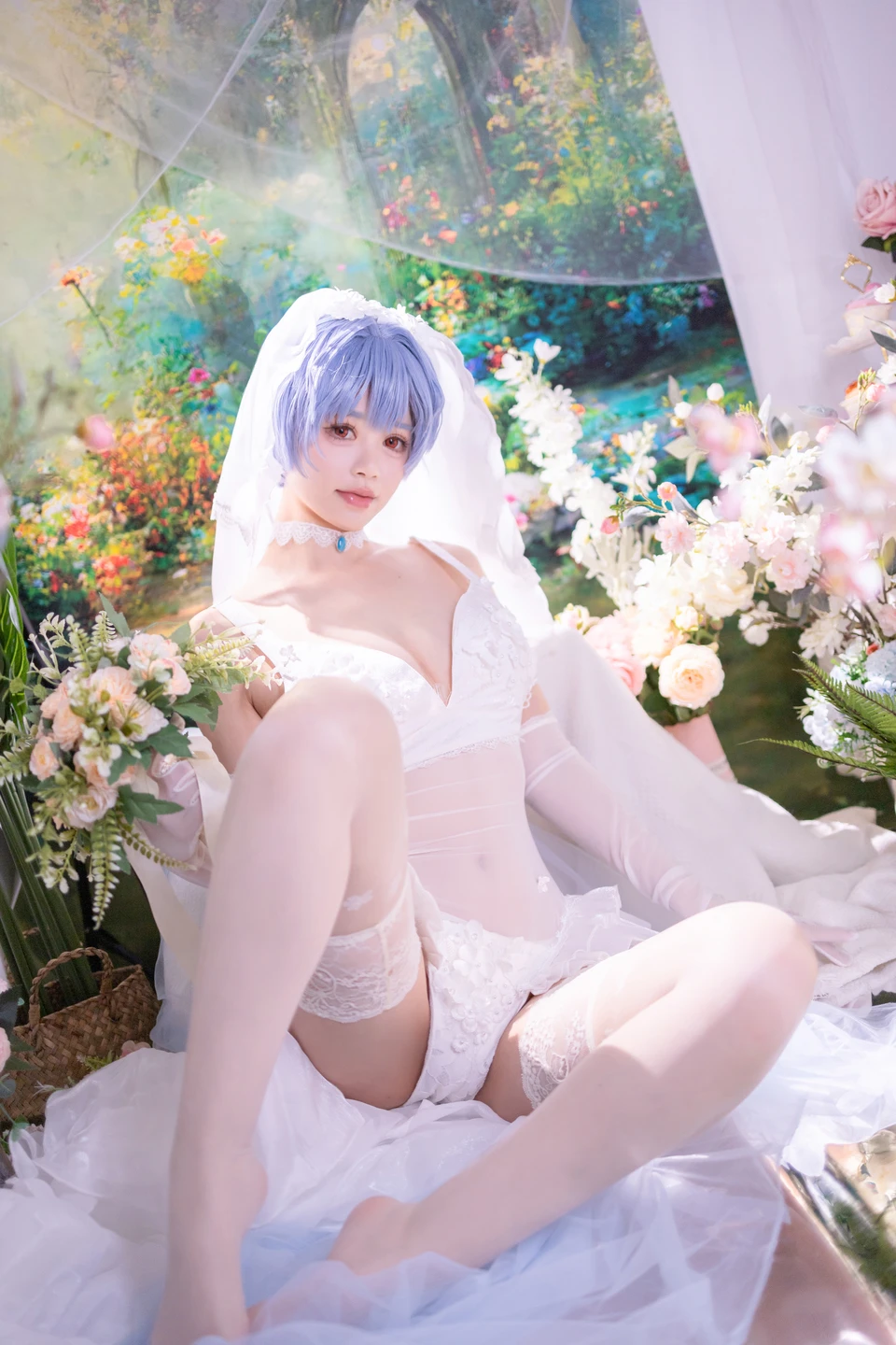 Xing Dai LuLu - No.014 Rei Ayanami Bridal (52 photos) - Xing Dai Lu Lu (星黛鹿鹿) - Photo 34 of 52
