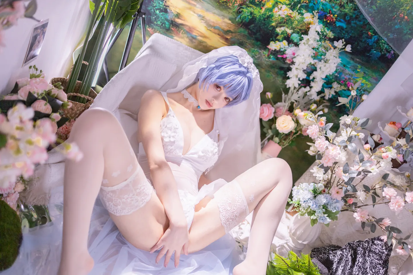 Xing Dai LuLu - No.014 Rei Ayanami Bridal (52 photos) - Xing Dai Lu Lu (星黛鹿鹿) - Photo 35 of 52