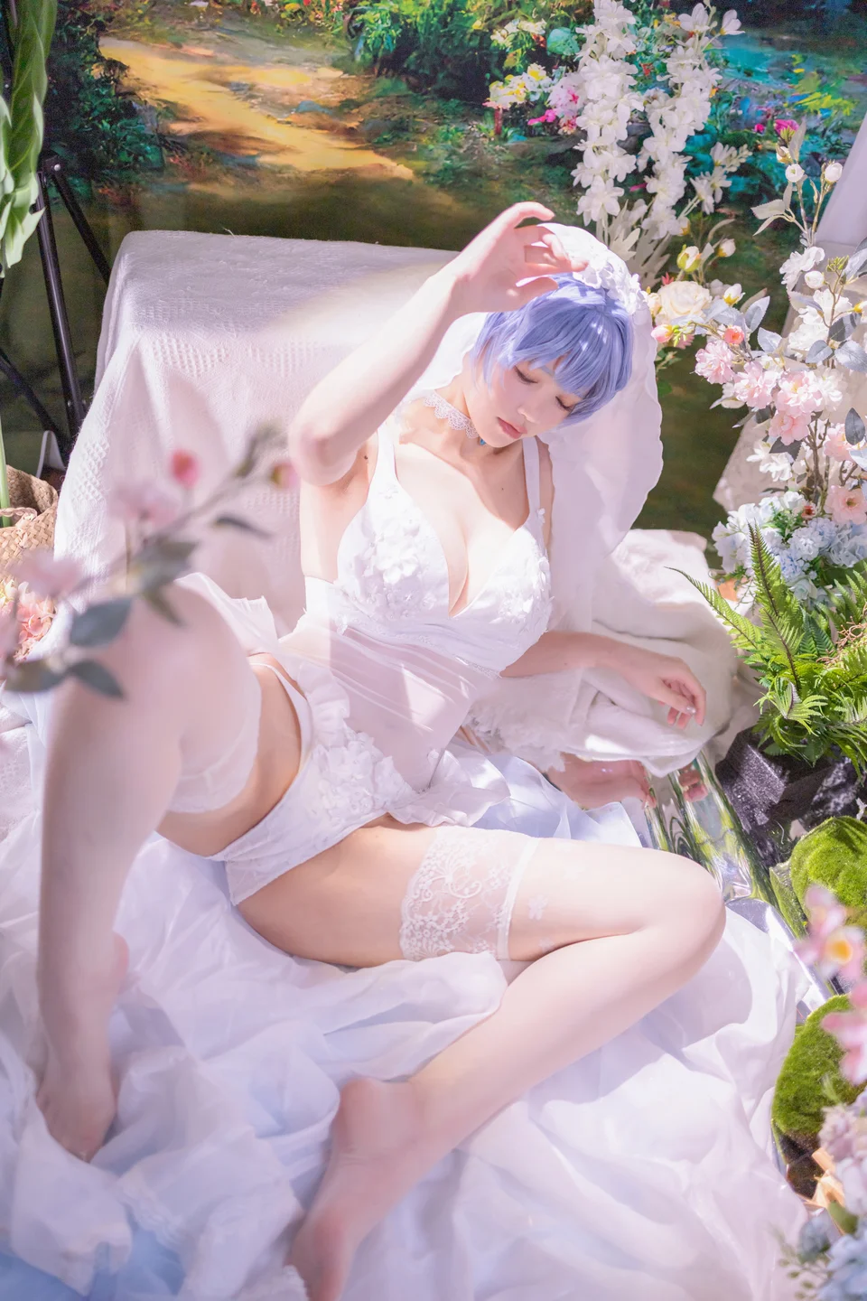 Xing Dai LuLu - No.014 Rei Ayanami Bridal (52 photos) - Xing Dai Lu Lu (星黛鹿鹿) - Photo 36 of 52