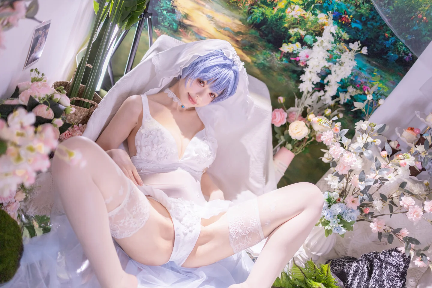 Xing Dai LuLu - No.014 Rei Ayanami Bridal (52 photos) - Xing Dai Lu Lu (星黛鹿鹿) - Photo 38 of 52