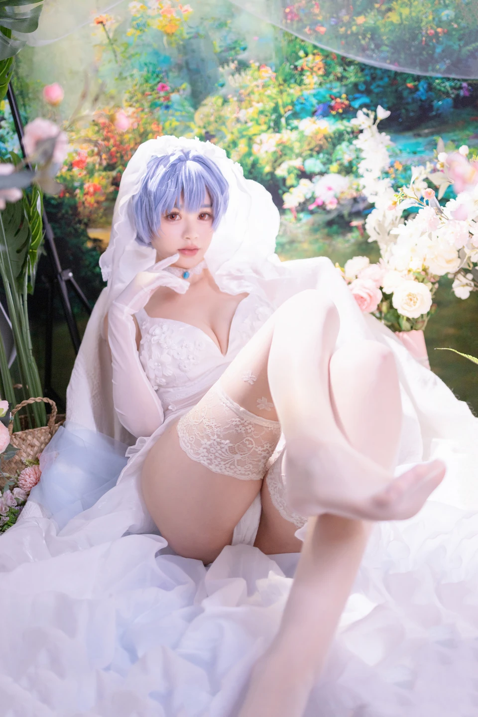 Xing Dai LuLu - No.014 Rei Ayanami Bridal (52 photos) - Xing Dai Lu Lu (星黛鹿鹿) - Photo 39 of 52