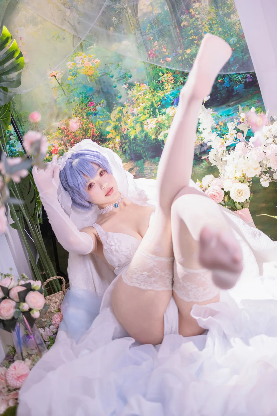 Xing Dai LuLu - No.014 Rei Ayanami Bridal (52 photos) - Xing Dai Lu Lu (星黛鹿鹿) - Photo 40 of 52