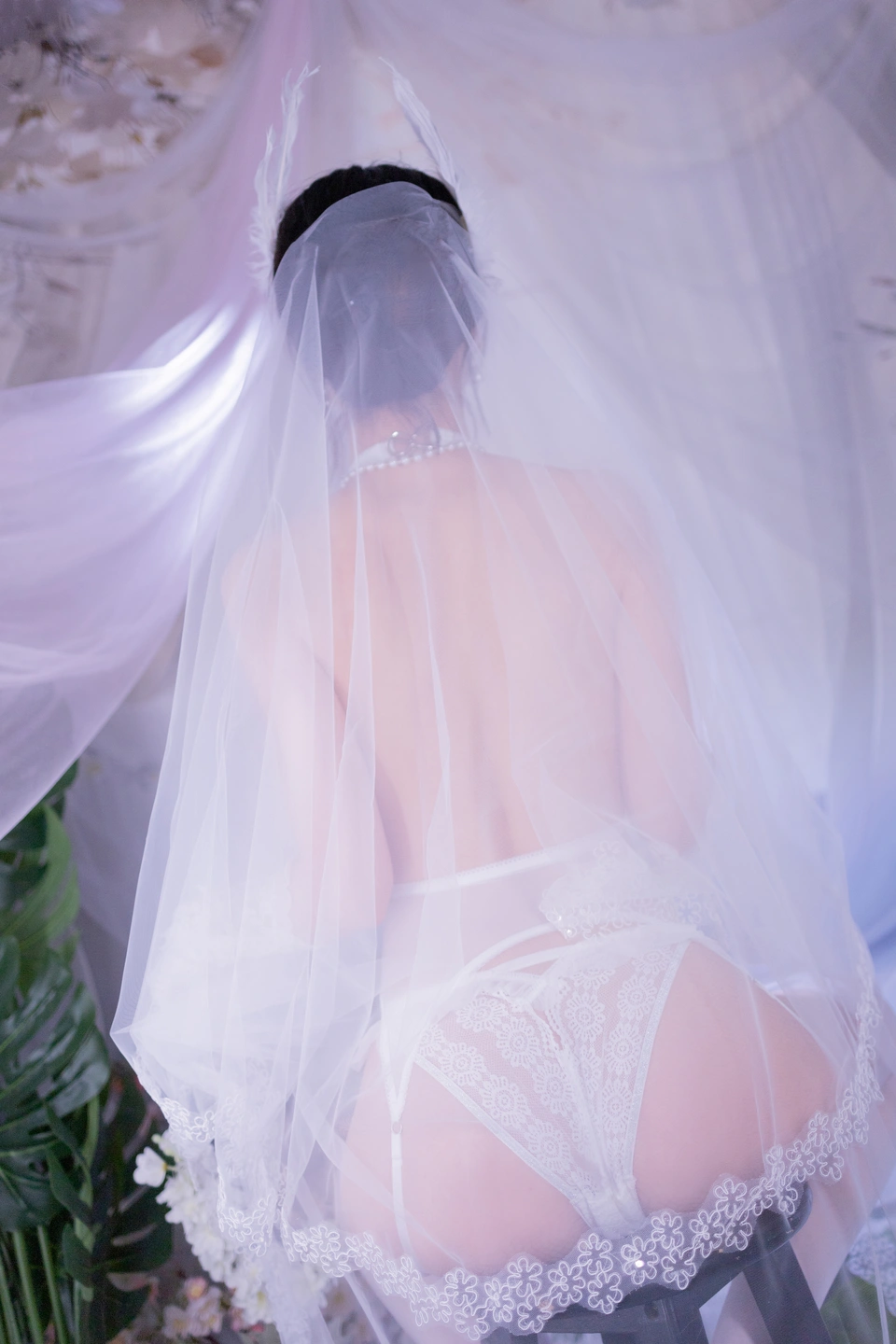 Xing Dai LuLu - No.015 White Stockings Bride (53 photos) - Xing Dai Lu Lu (星黛鹿鹿) - Photo 23 of 53