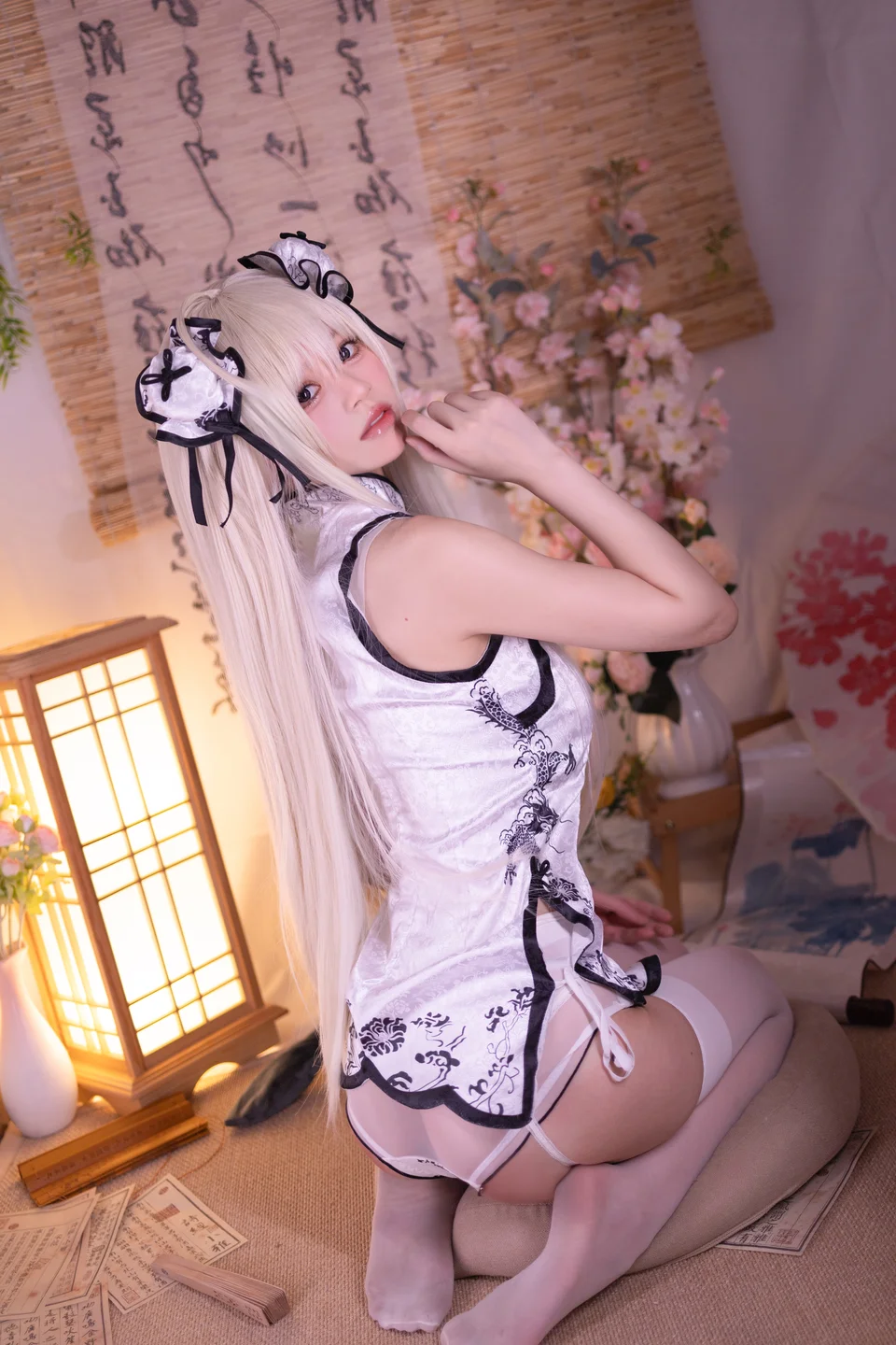 Xing Dai LuLu - No.016 Star Sister Cheongsam (62 photos) - Xing Dai Lu Lu (星黛鹿鹿) - Photo 55 of 62