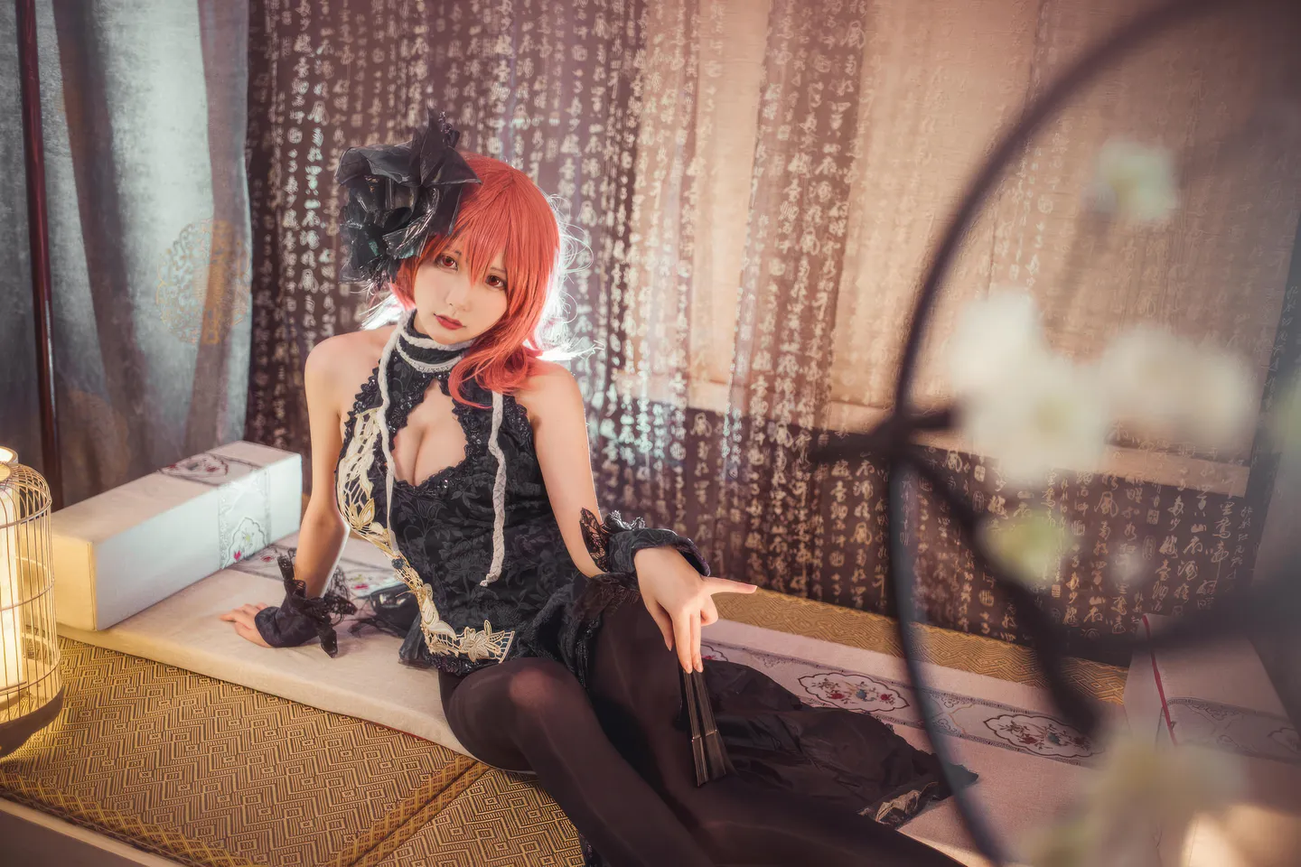 Is It a Teddy Bear? No.040 Azur Lane · Black Prince Cheongsam (19 photos) - Shi Yi Zhi Xiong Zi Ma (是一只熊仔吗) - Photo 5 of 19