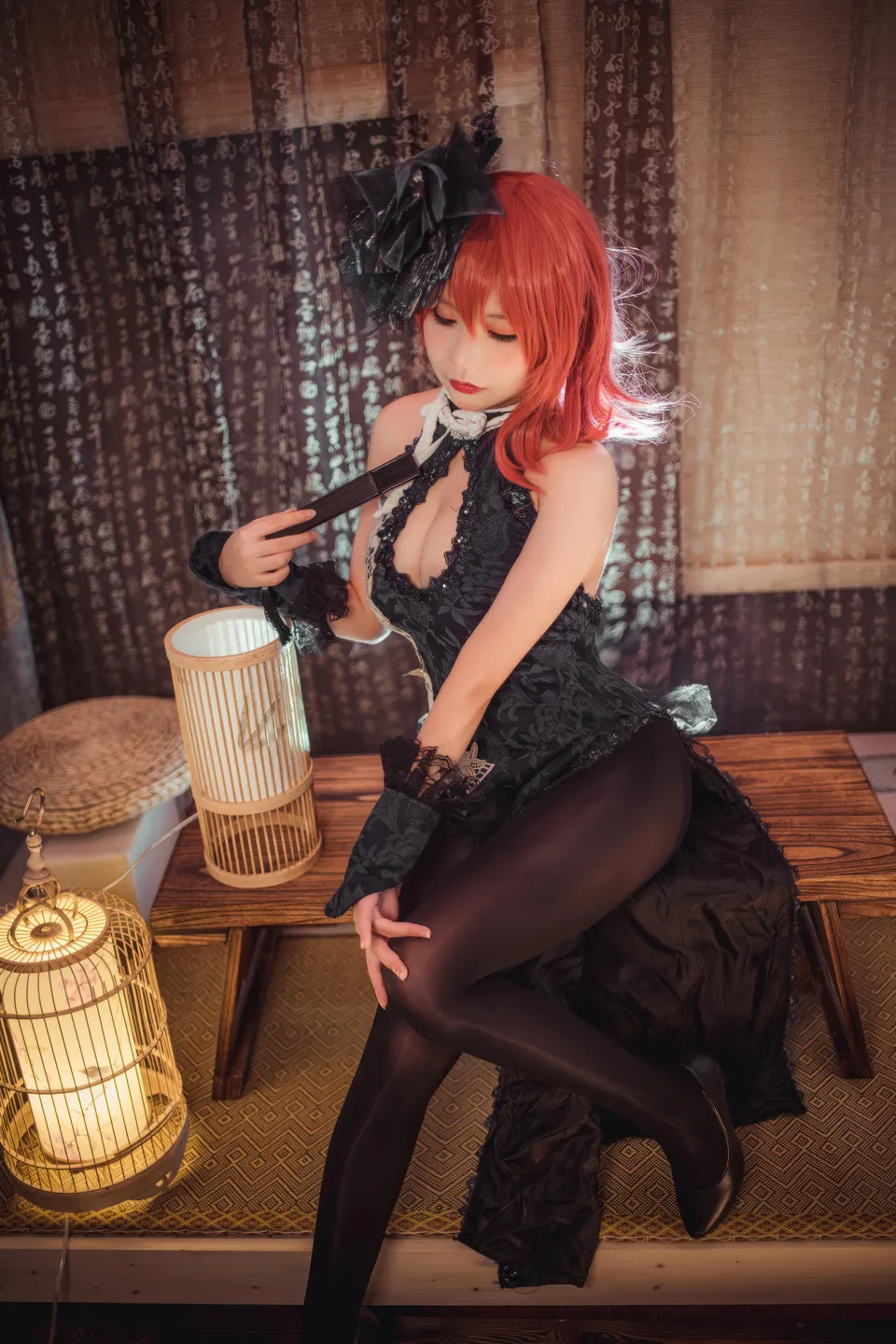 Is It a Teddy Bear? No.040 Azur Lane · Black Prince Cheongsam (19 photos) - Shi Yi Zhi Xiong Zi Ma (是一只熊仔吗) - Photo 6 of 19