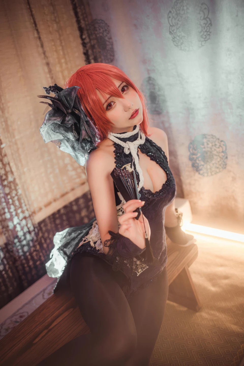 Is It a Teddy Bear? No.040 Azur Lane · Black Prince Cheongsam (19 photos) - Shi Yi Zhi Xiong Zi Ma (是一只熊仔吗) - Photo 10 of 19