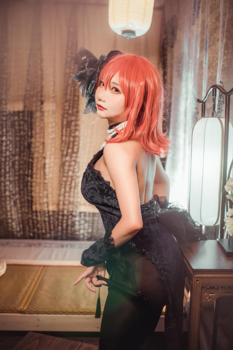 Is It a Teddy Bear? No.040 Azur Lane · Black Prince Cheongsam (19 photos) - Shi Yi Zhi Xiong Zi Ma (是一只熊仔吗) - Photo 14 of 19
