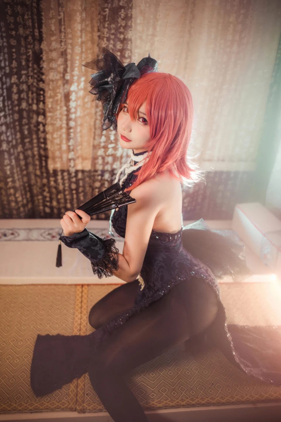 Is It a Teddy Bear? No.040 Azur Lane · Black Prince Cheongsam (19 photos) - Shi Yi Zhi Xiong Zi Ma (是一只熊仔吗) - Photo 16 of 19