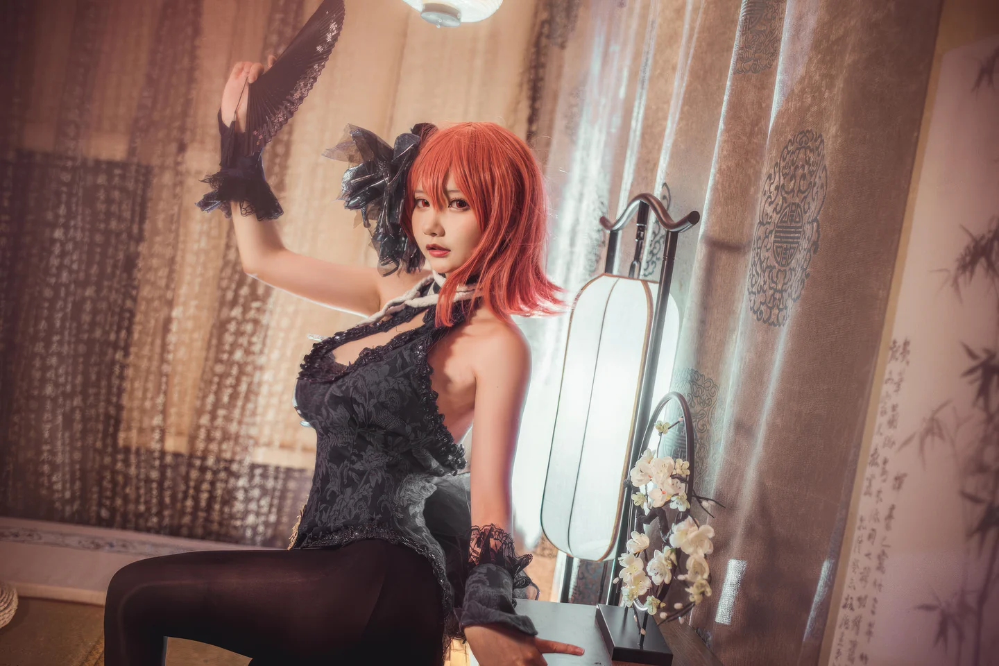 Is It a Teddy Bear? No.040 Azur Lane · Black Prince Cheongsam (19 photos) - Shi Yi Zhi Xiong Zi Ma (是一只熊仔吗) - Photo 17 of 19