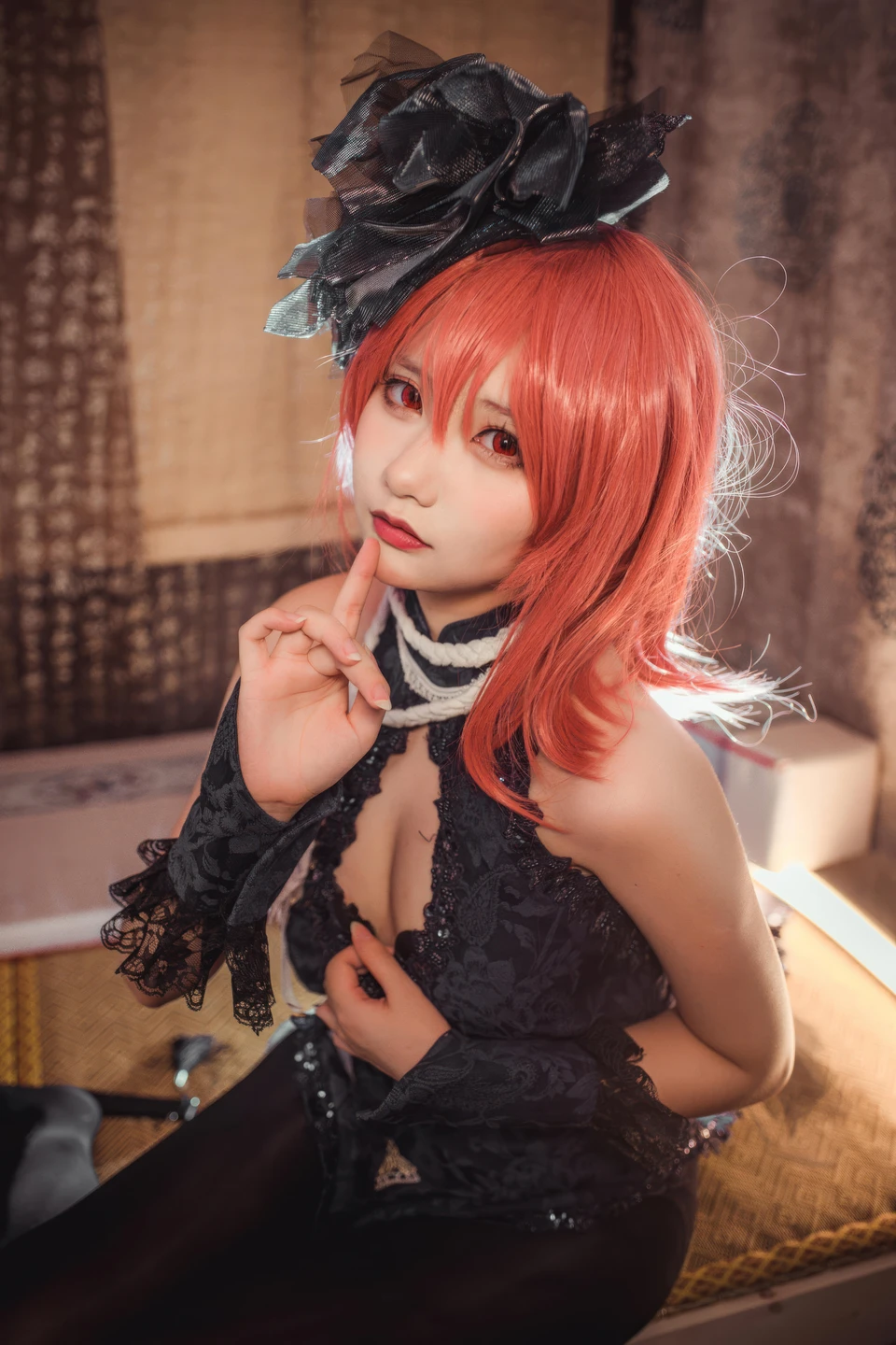 Is It a Teddy Bear? No.040 Azur Lane · Black Prince Cheongsam (19 photos) - Shi Yi Zhi Xiong Zi Ma (是一只熊仔吗) - Photo 19 of 19