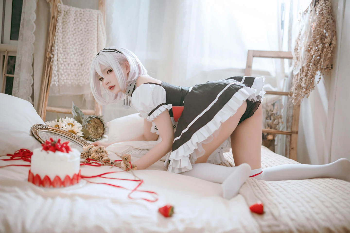 Is It a Teddy Bear? No.042 Azur Lane - Tenzan (26 photos) - Shi Yi Zhi Xiong Zi Ma (是一只熊仔吗) - Photo 14 of 26