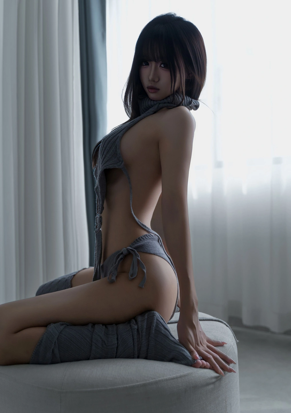 qi-qi-yao-guai-o - No.065 Home Sweater (112 photos) - Qi Qi Yao Guai O (柒柒要乖哦) - Photo 19 of 112