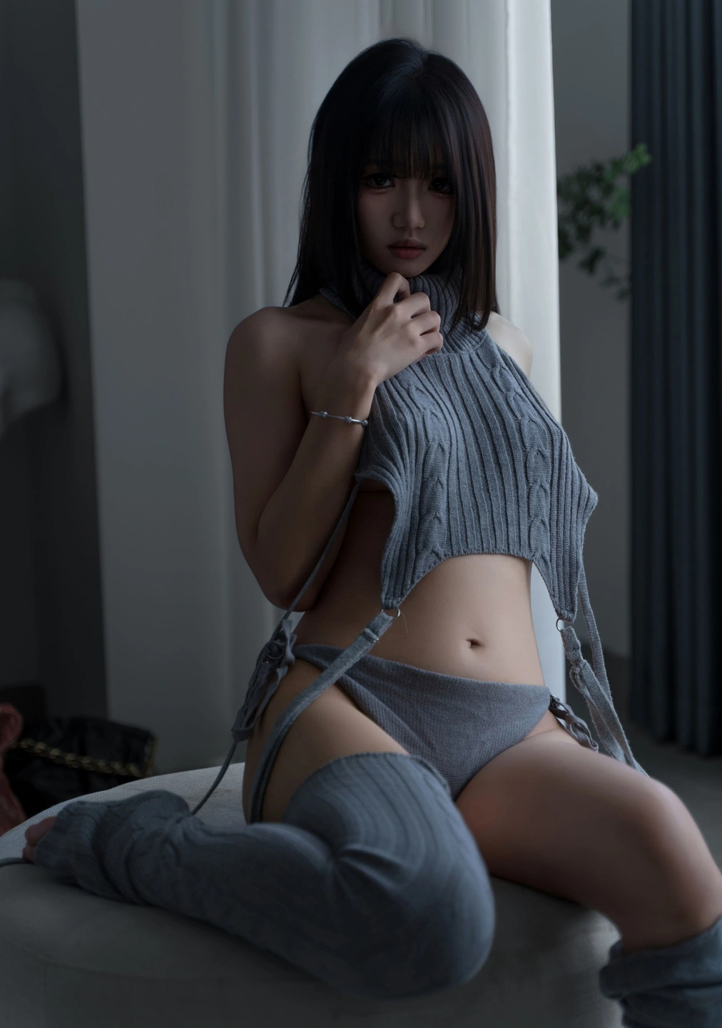 qi-qi-yao-guai-o - No.065 Home Sweater (112 photos) - Qi Qi Yao Guai O (柒柒要乖哦) - Photo 26 of 112