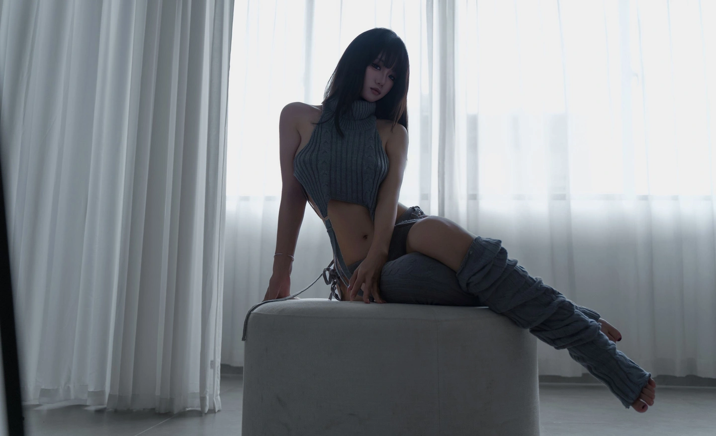 qi-qi-yao-guai-o - No.065 Home Sweater (112 photos) - Qi Qi Yao Guai O (柒柒要乖哦) - Photo 58 of 112