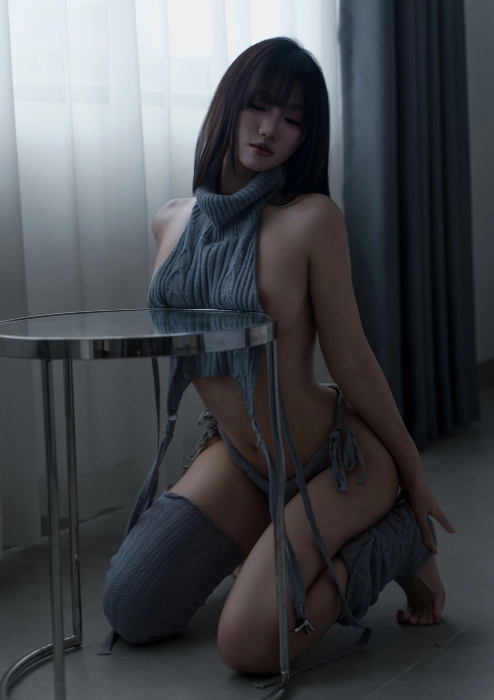 qi-qi-yao-guai-o - No.065 Home Sweater (112 photos) - Qi Qi Yao Guai O (柒柒要乖哦) - Photo 90 of 112