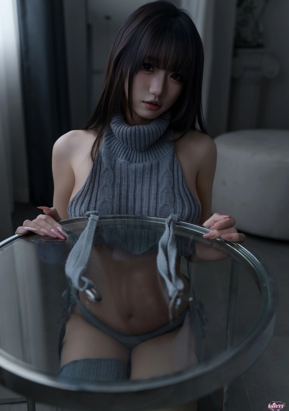 qi-qi-yao-guai-o - No.065 Home Sweater (112 photos) - Qi Qi Yao Guai O (柒柒要乖哦) - Photo 93 of 112