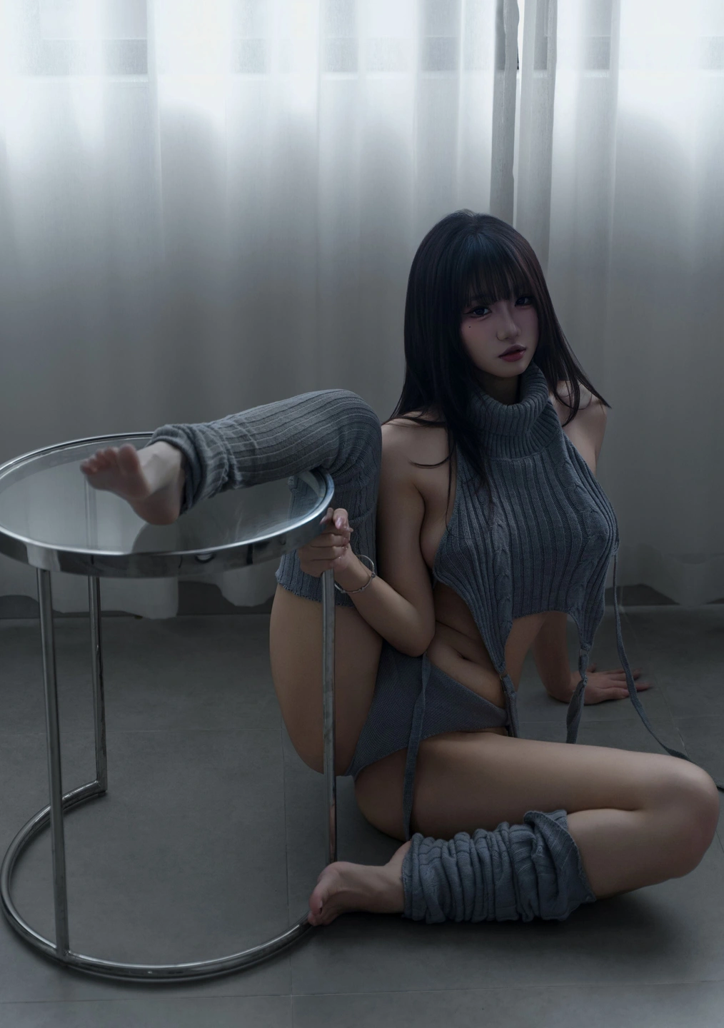 qi-qi-yao-guai-o - No.065 Home Sweater (112 photos) - Qi Qi Yao Guai O (柒柒要乖哦) - Photo 100 of 112