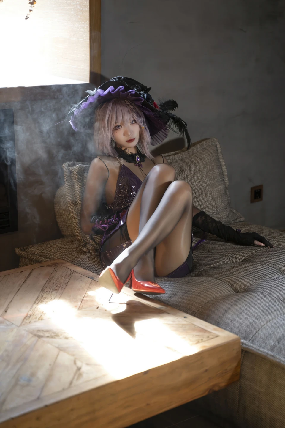 Qi Qi Yao Guai O - No.068 Witch Contract [108P, (108 photos) - Qi Qi Yao Guai O (柒柒要乖哦) - Photo 72 of 108